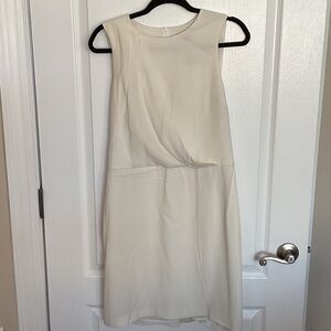 Theory Cream Mini Dress